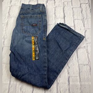 Ariat Flame Resistant M4 Relaxed Boot Denim Work Jeans Men’s Sz 32x32 NWT